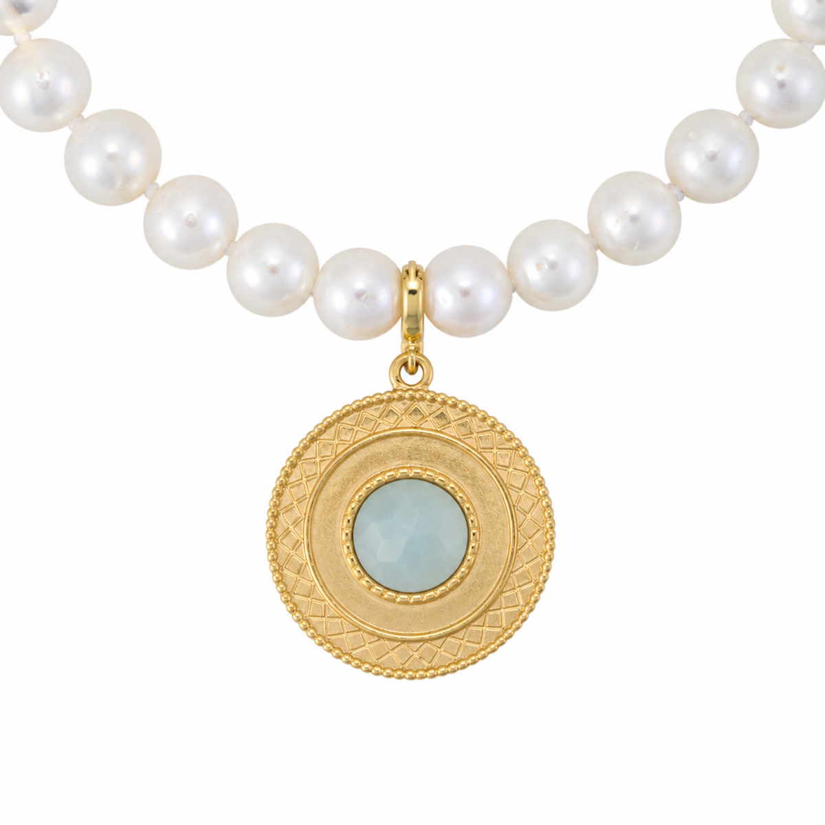 Attachable gold charm pendants
