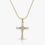 Gem Up Cross Necklace