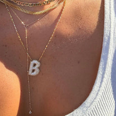 Dazzling Lariat Necklace