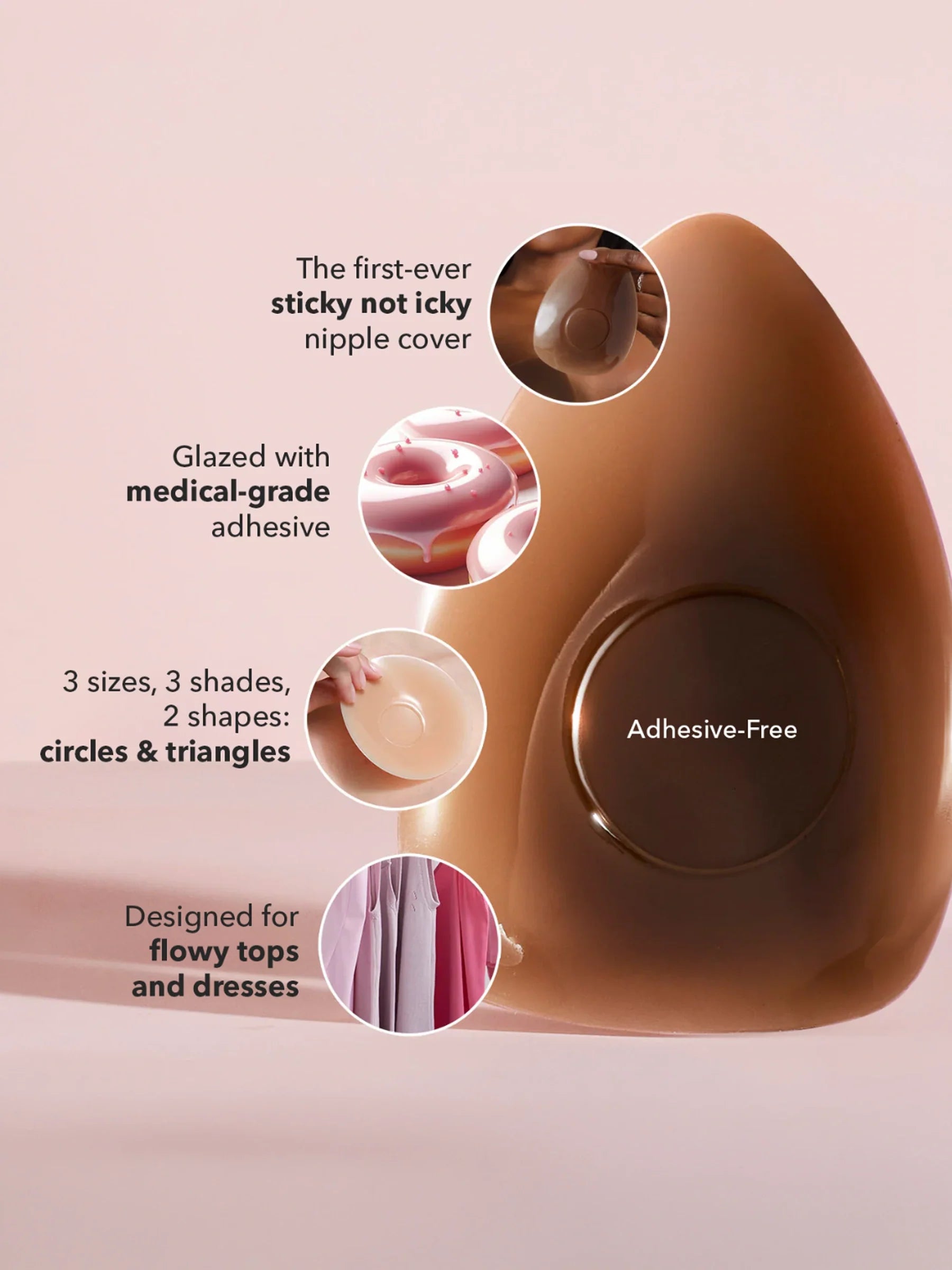 Sticky Triangle Nipple Covers