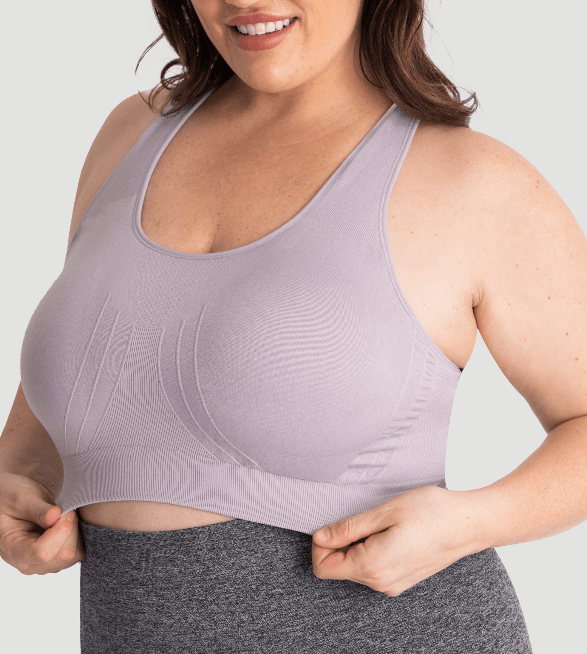 Racerback Seamless Sports Bra