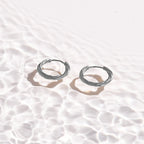 Twist Texture Huggie Hoop Earrings