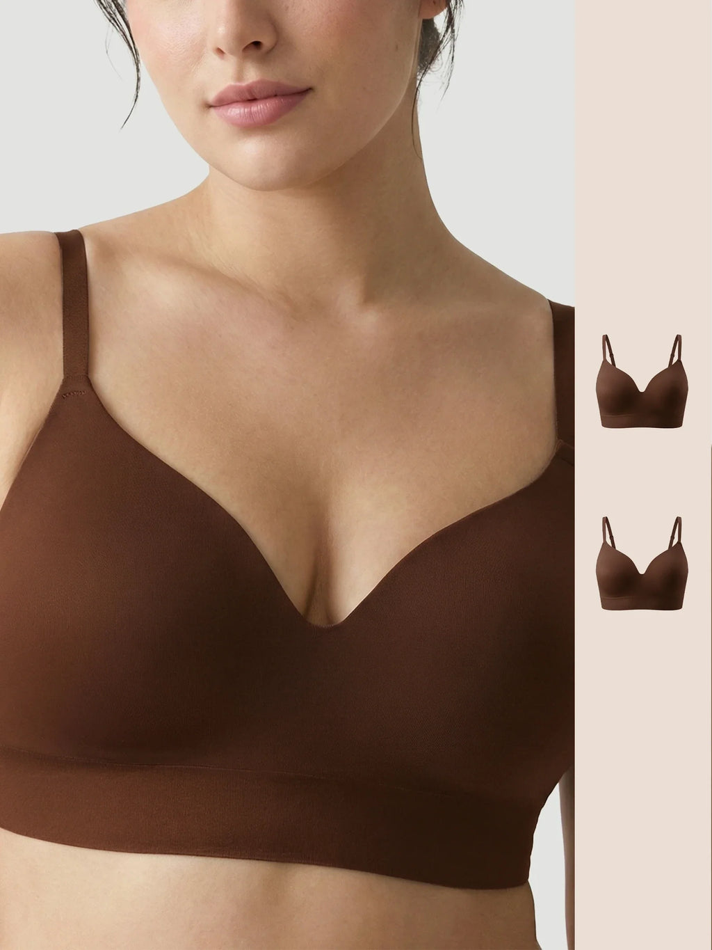 2-Pack Ultimate Comfort Wireless Support Bra