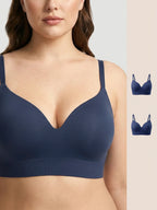 2-Pack Ultimate Comfort Wireless Support Bra