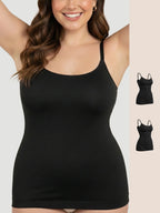 2-Pack Every Day Shaping Scoop Neck Cami