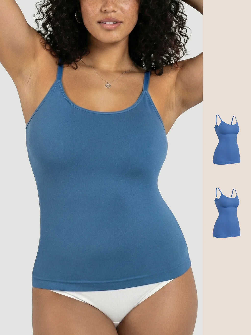 2-Pack Every Day Shaping Scoop Neck Cami