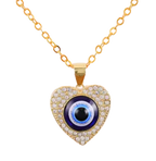 Evil Eye Locket  Necklace