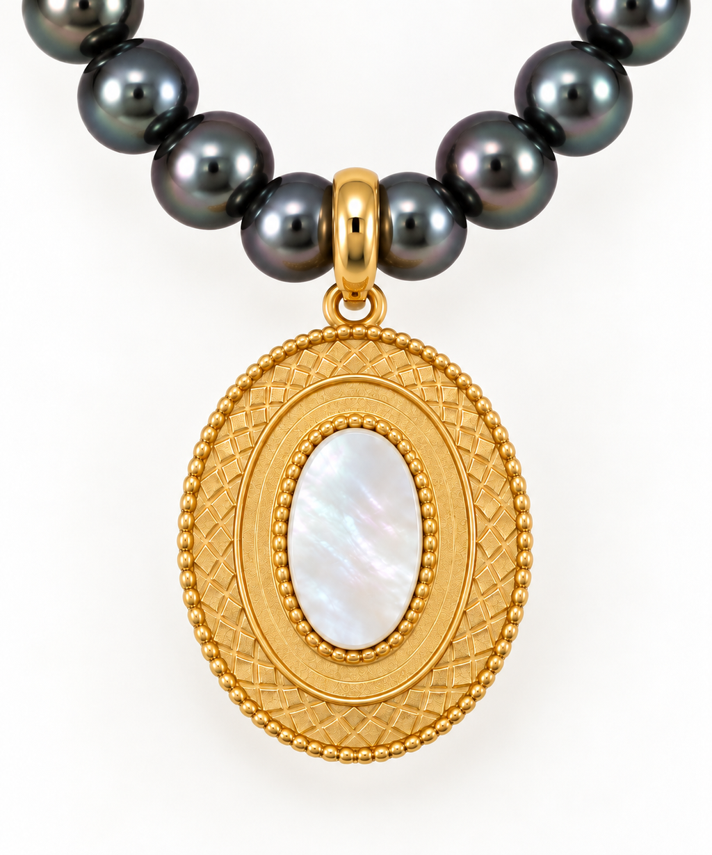 Attachable gold charm pendants