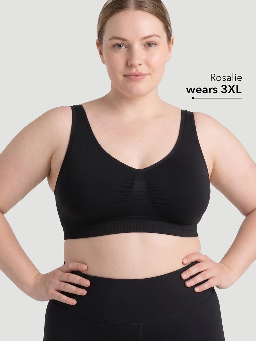 Daily Comfort Throw-on Wirefree Bra (A-FF Cup)