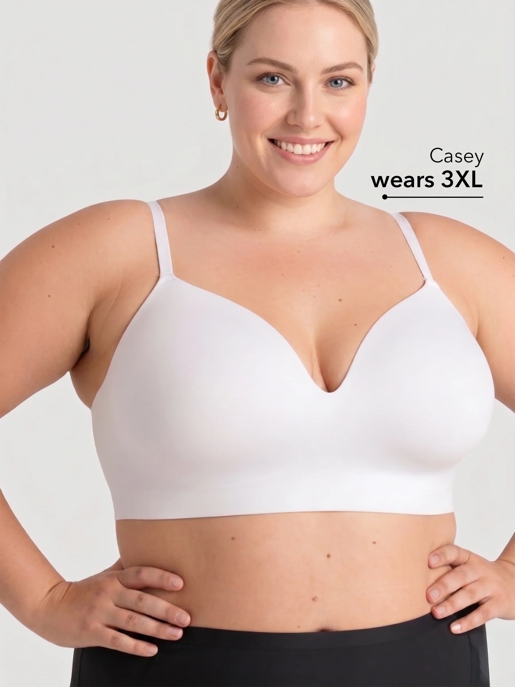 Ultimate Comfort Wireless Support Bra + FREE Bra Extender