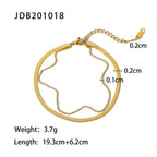 Chain Cross Double Layer Daity Anklet