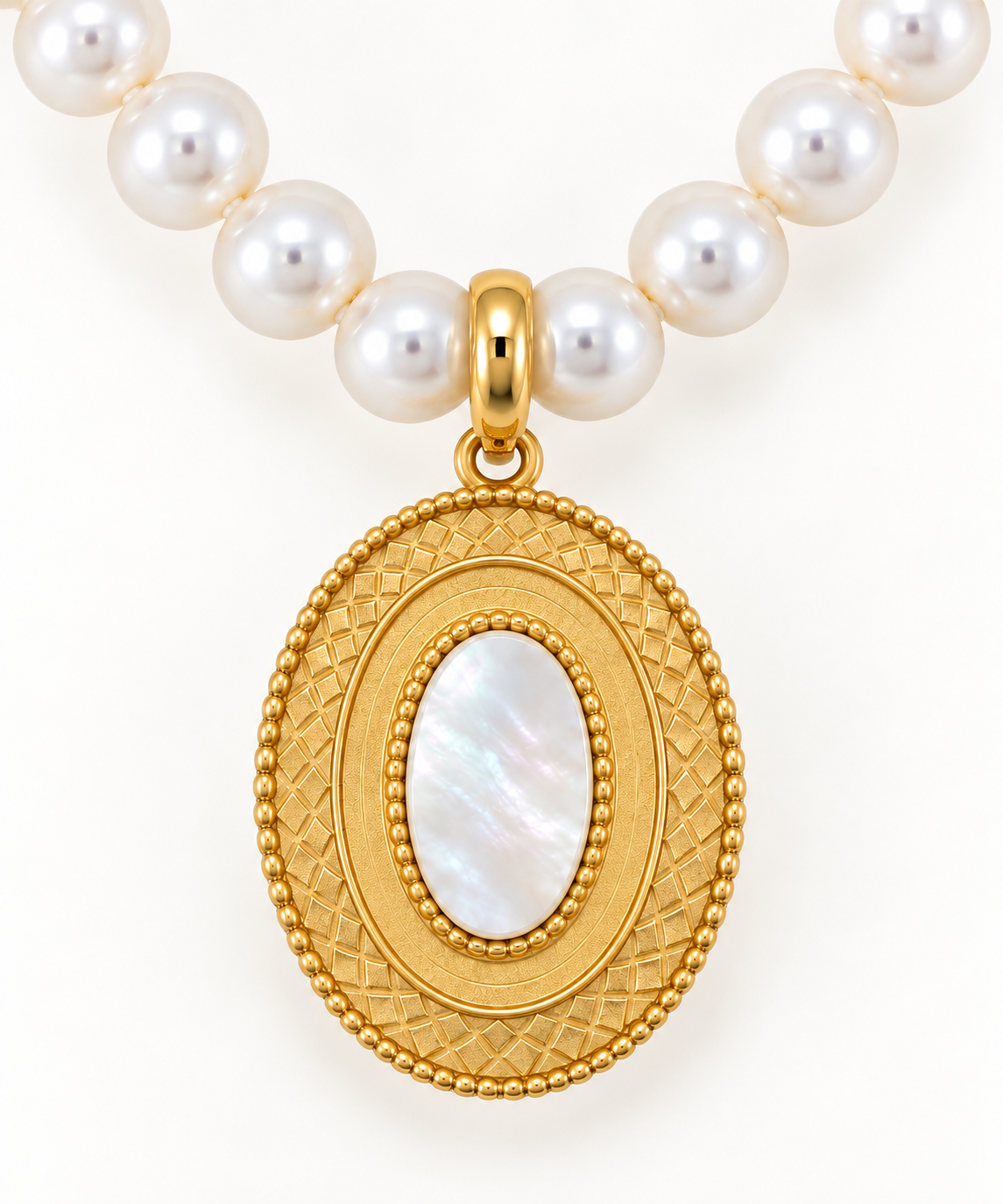 Attachable gold charm pendants