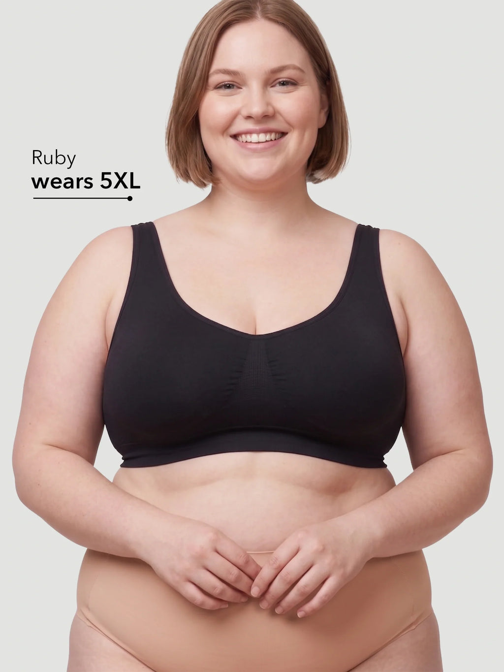 Daily Comfort Throw-on Wirefree Bra (A-FF Cup)