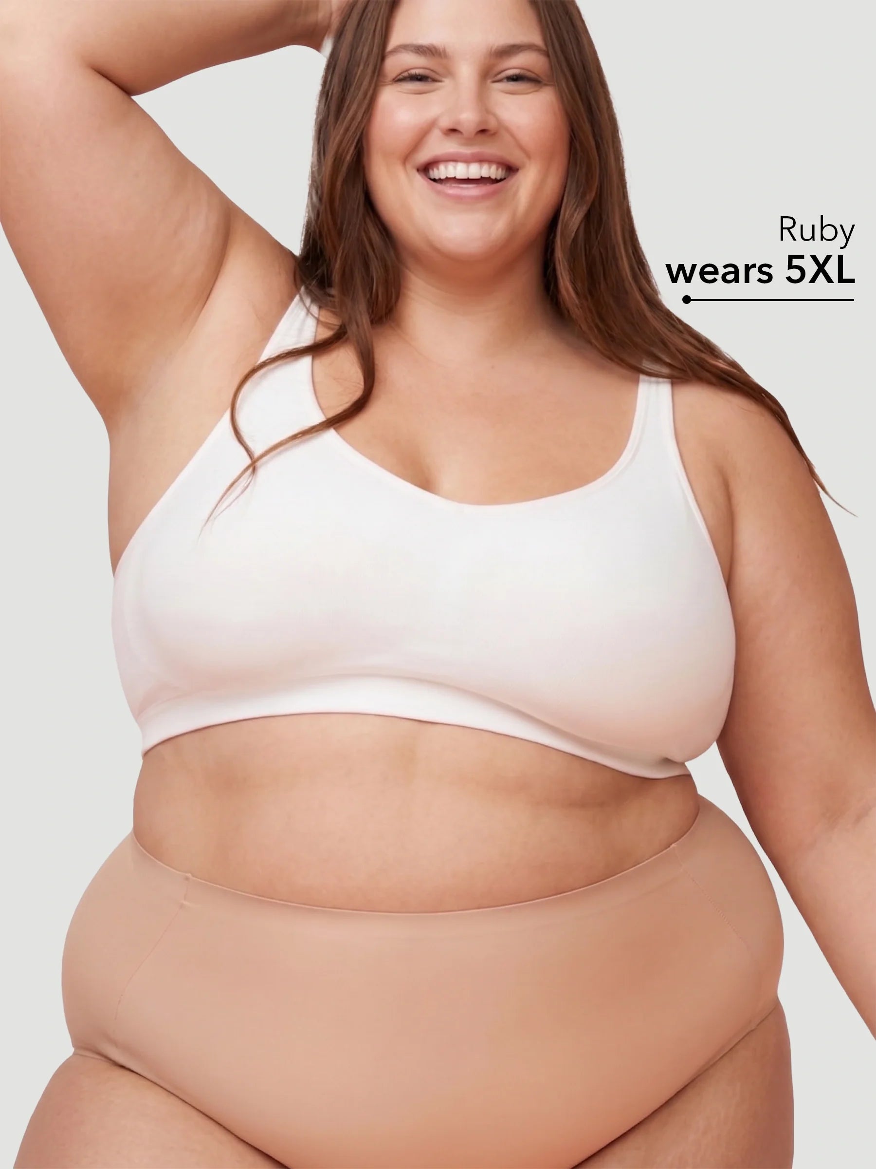 SPECIAL OFFER: Adjustable Wire Free Shaper Bra (Cups A-FF) + FREE Bra Extender 80% OFF