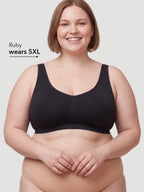 Daily Comfort Throw-on Wirefree Bra (A-FF Cup)