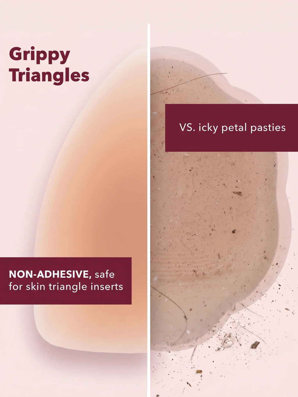 Triangle Combo Nipple Covers Set