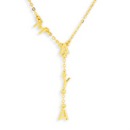 Custom/Personalized Name Drop Lariat Necklace