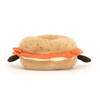 Amuseables Bagel - Soft Novelty Food Toy | Wobblepaws