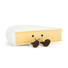 Amuseables Brie - Soft Novelty Food Toy | Wobblepaws