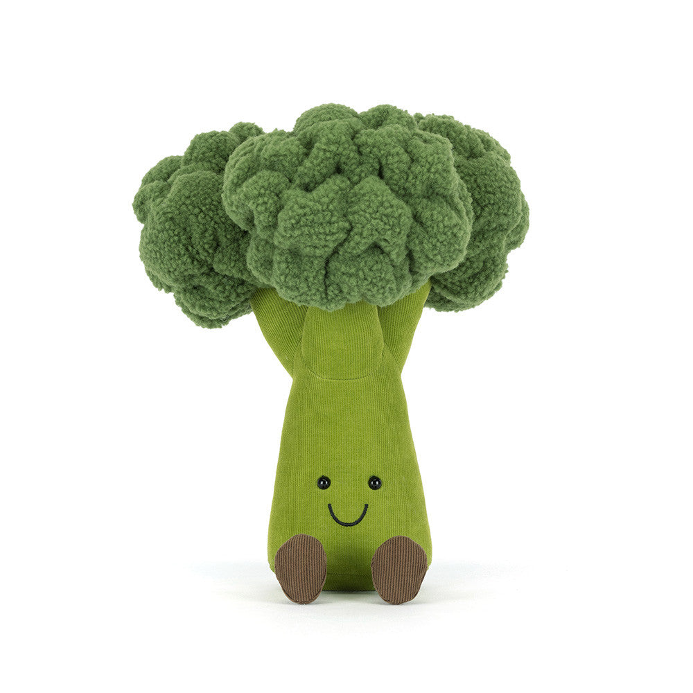 Amuseables Broccoli - Soft Novelty Vegetable Toy | Wobblepaws
