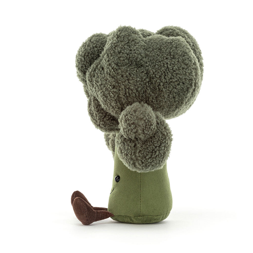 Amuseable Broccoli Plush - Soft Stuffed Vegetable Toy