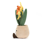 Amuseables Daffodil Pot - Soft Novelty Toy | Wobblepaws