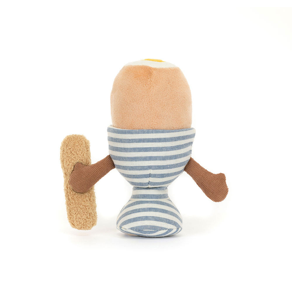 Amuseables Eggetha Egg & Lance Soldier - Soft Novelty Toy | Wobblepaws