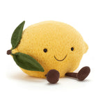 Amuseables Lemon - Soft Novelty Fruit Toy | Wobblepaws