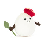Amuseables Mozzarella - Soft Novelty Toy | Wobblepaws