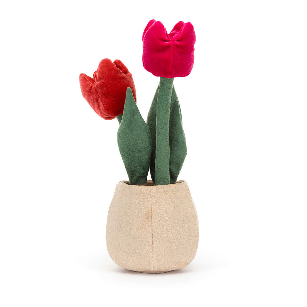 Amuseables Tulip Pot - Soft Novelty Toy | Wobblepaws