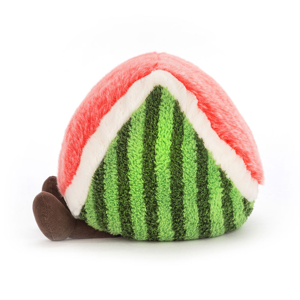 Amuseables Watermelon - Soft Novelty Fruit Toy | Wobblepaws
