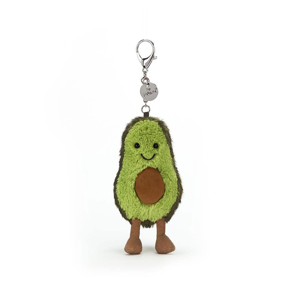 Amuseable Avocado Bag Charm - Soft Plush Keychain