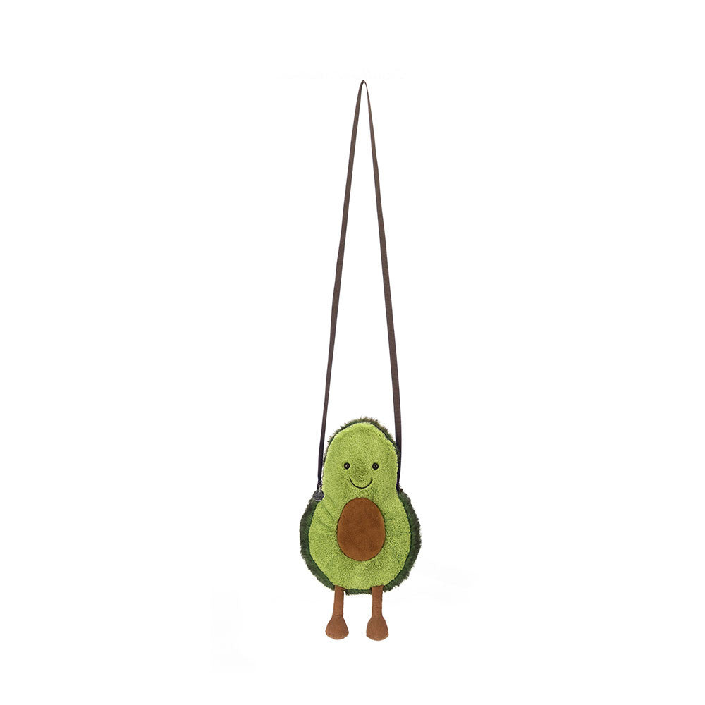 Amuseables Avocado Bag - Soft Plush Novelty Bag | Wobblepaws