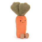 Amuseables Carrot - Soft Novelty Vegetable Toy | Wobblepaws
