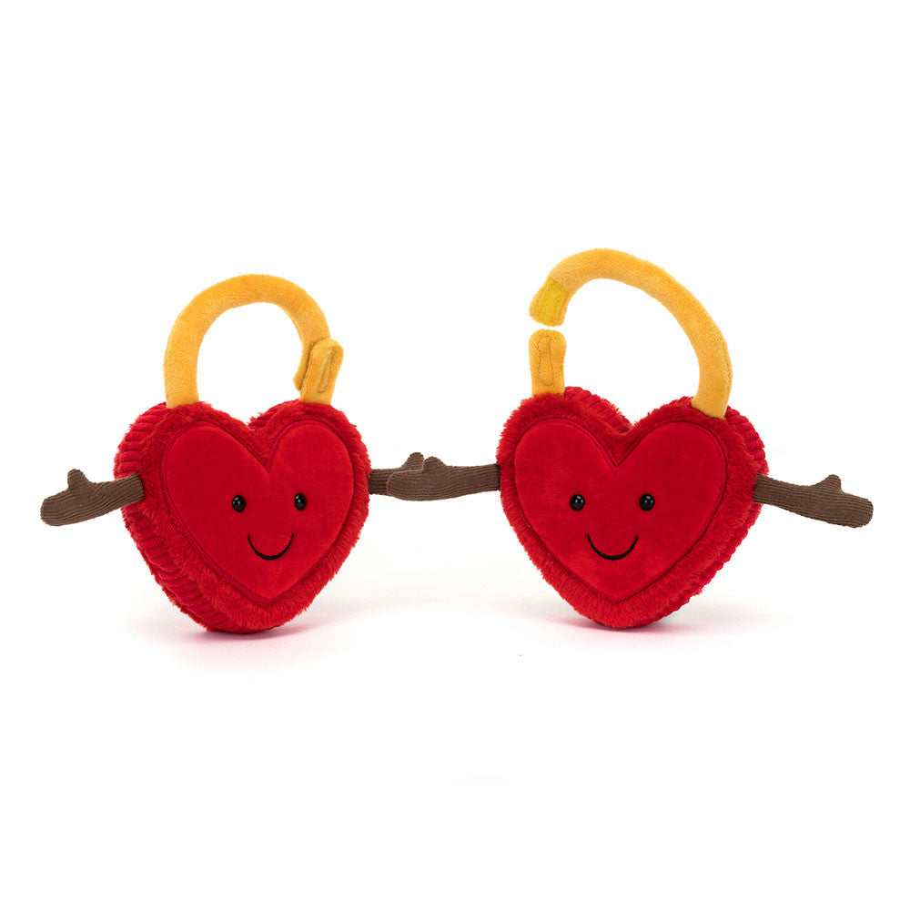 Amuseables Val & Tina Love Locks - Soft Novelty Toy | Wobblepaws