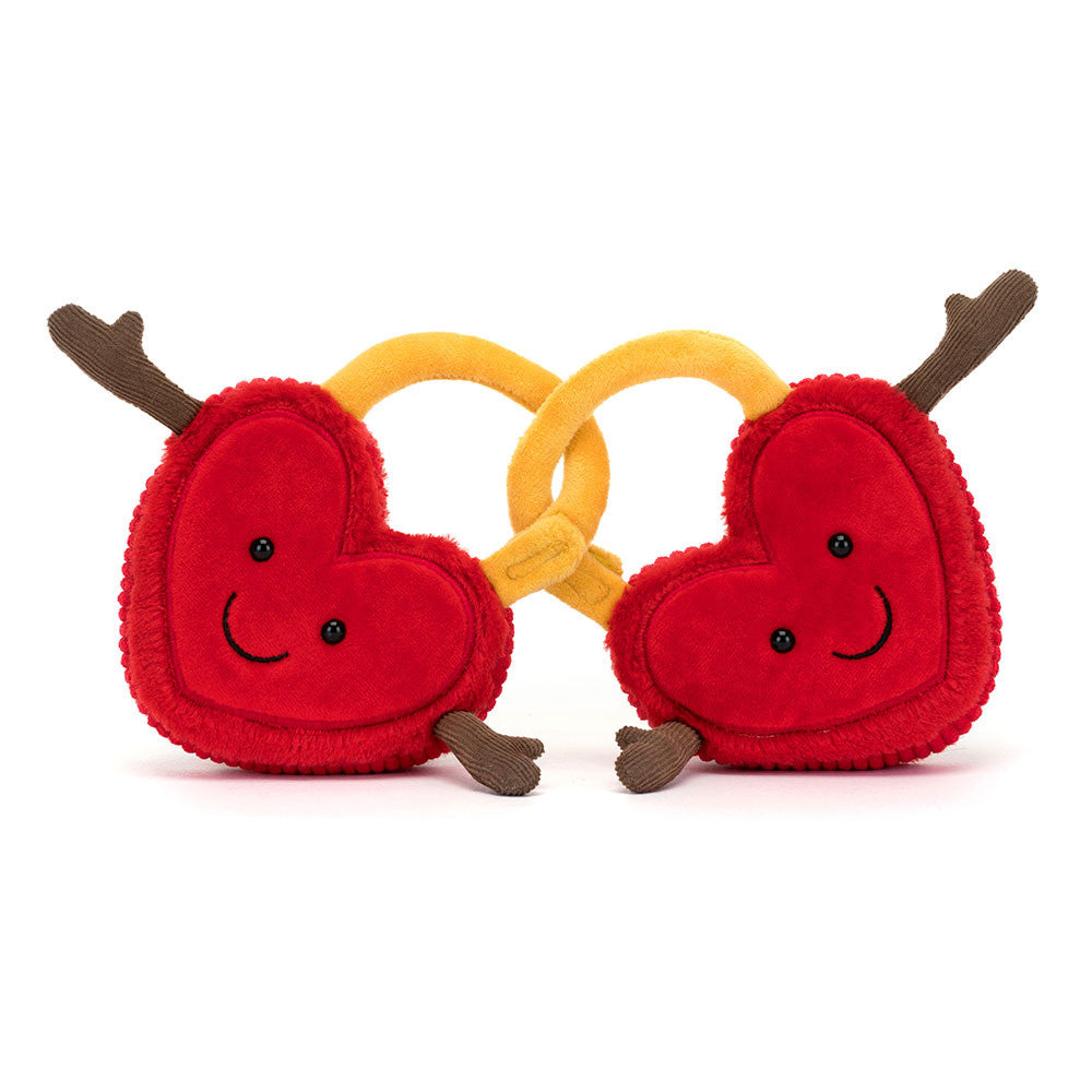 Amuseables Val & Tina Love Locks - Soft Novelty Toy | Wobblepaws