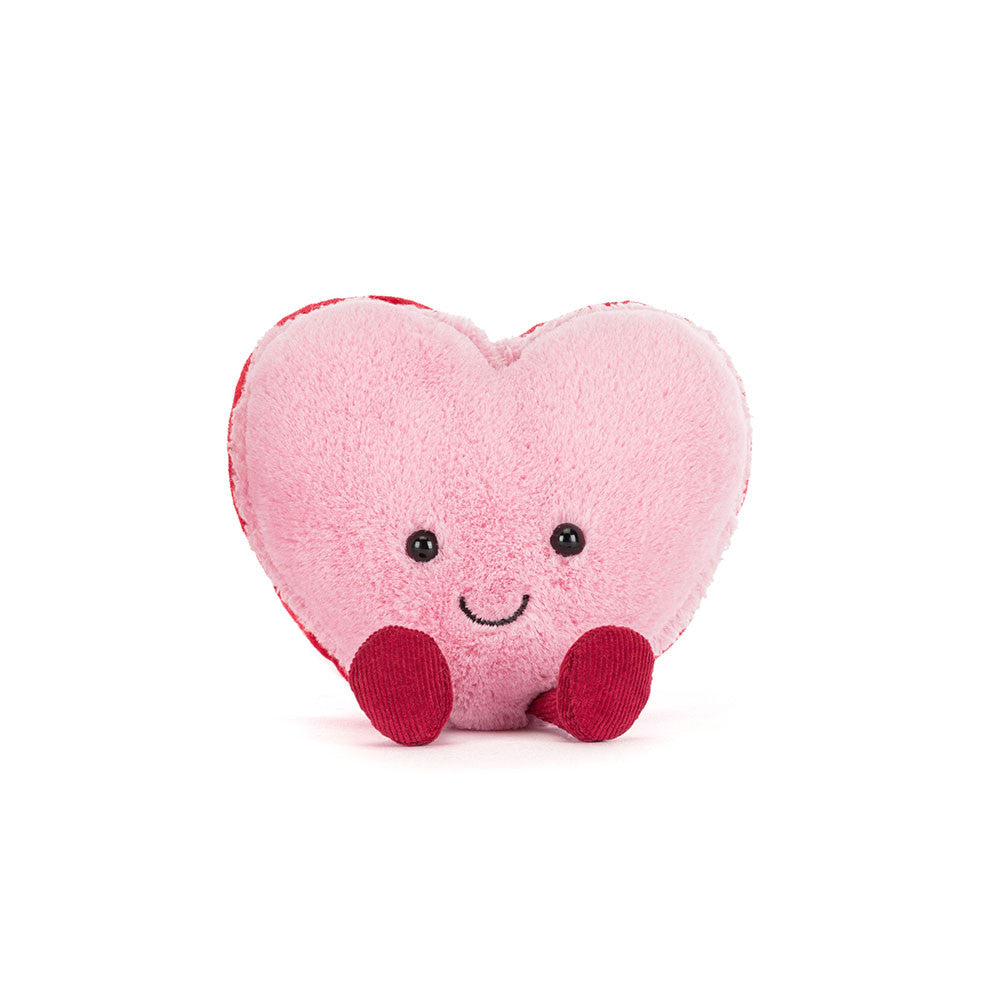 Amuseables Colette Heart Macaron - Soft Novelty Toy | Wobblepaws