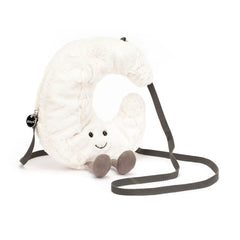 Amuseables Moon Bag - Soft Plush Novelty Bag | Wobblepaws