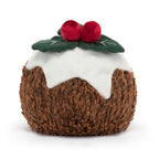 Amuseables Christmas Pudding - Soft Festive Toy | Wobblepaws