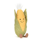 Amuseables Sweetcorn - Soft Novelty Toy | Wobblepaws