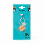 Amuseables Jellina Birthday Cake Keyring - Soft Plush Keychain | Wobblepaws