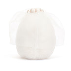 Amuseables Boiled Egg Bride - Soft Novelty Toy | Wobblepaws