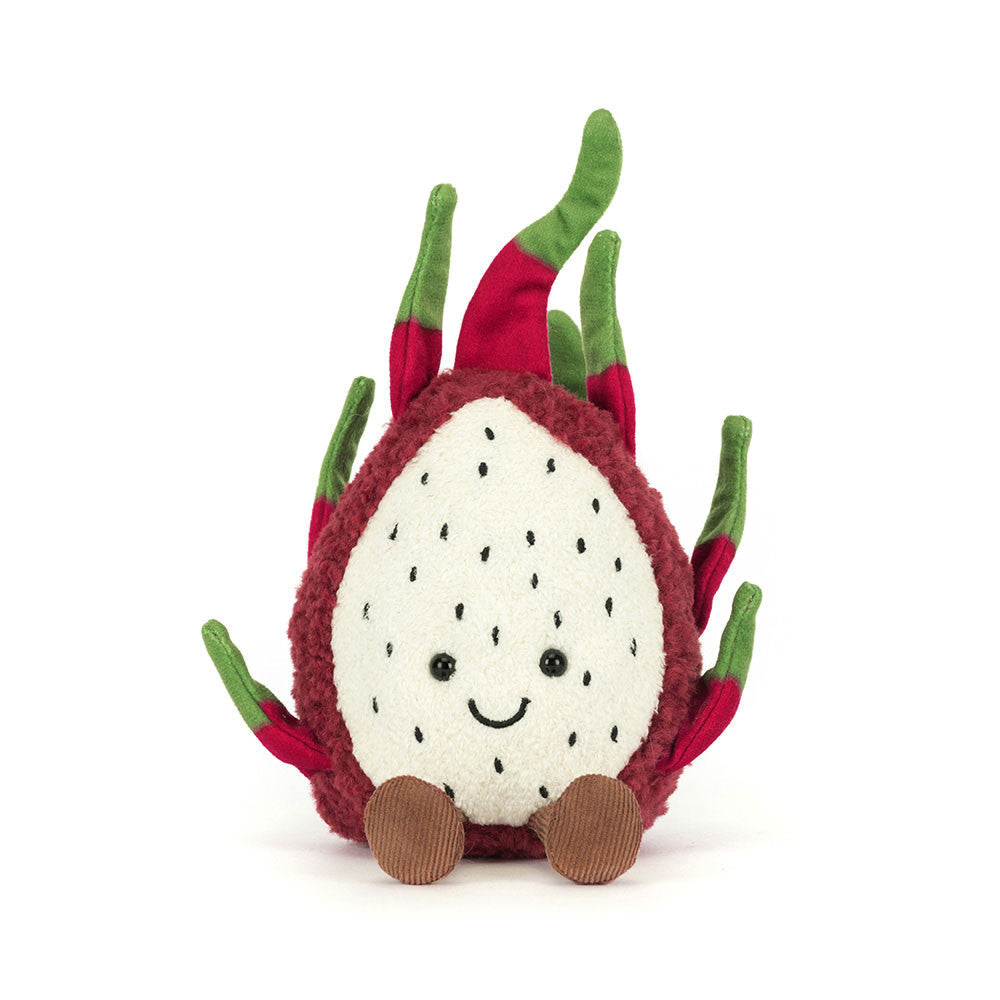 Amuseables Dragon Fruit - Soft Novelty Fruit Toy | Wobblepaws