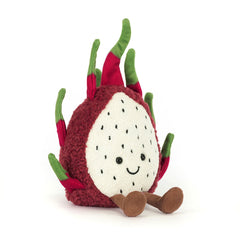 Amuseables Dragon Fruit - Soft Novelty Fruit Toy | Wobblepaws