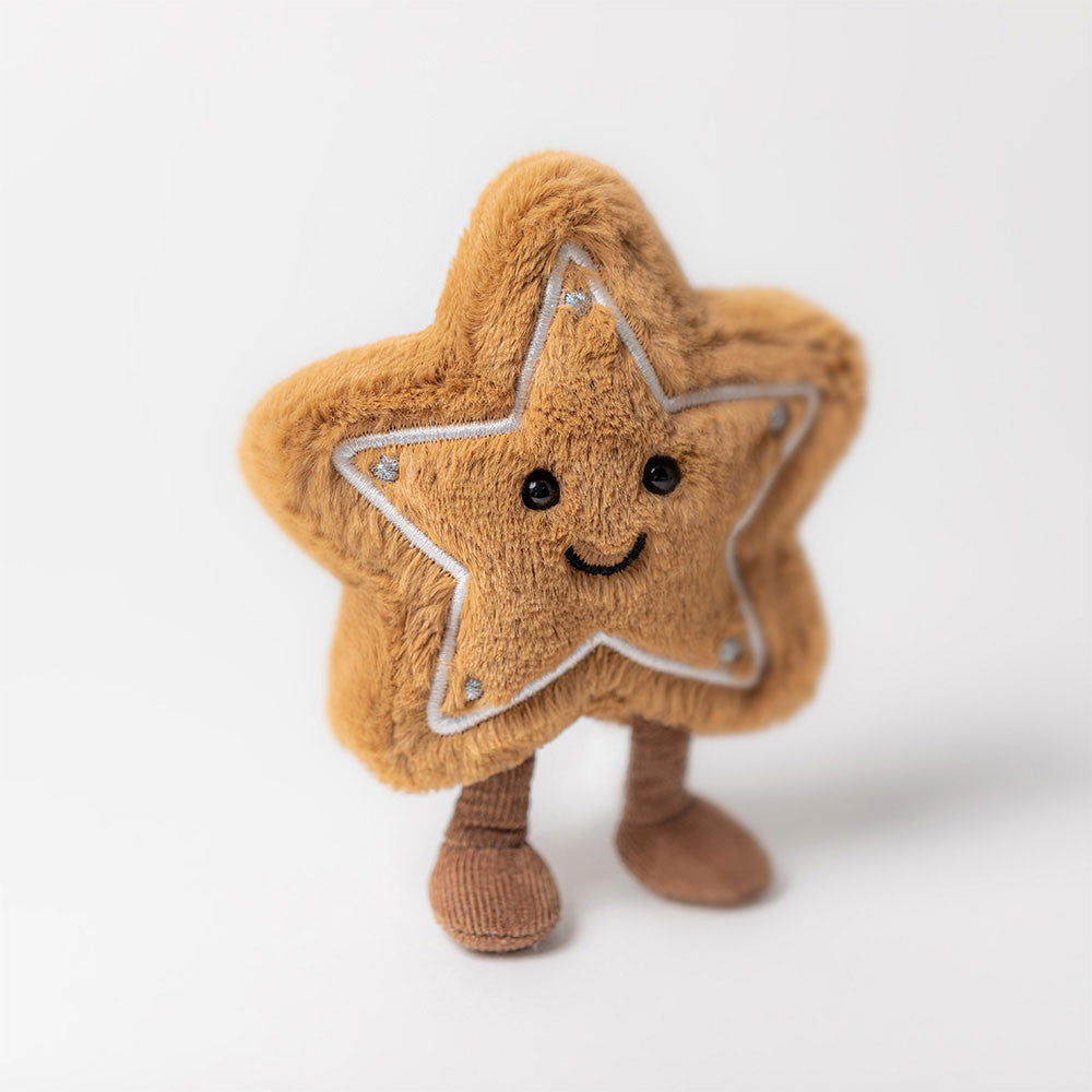 Amuseables Star Cookie - Soft Novelty Toy | Wobblepaws