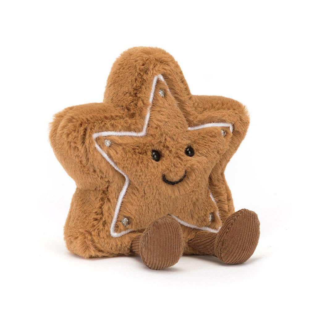Amuseables Star Cookie - Soft Novelty Toy | Wobblepaws