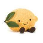 Amuseables Lemon - Soft Novelty Fruit Toy | Wobblepaws