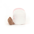 Amuseables Pink And White Marshmallows - Soft Novelty Toy | Wobblepaws
