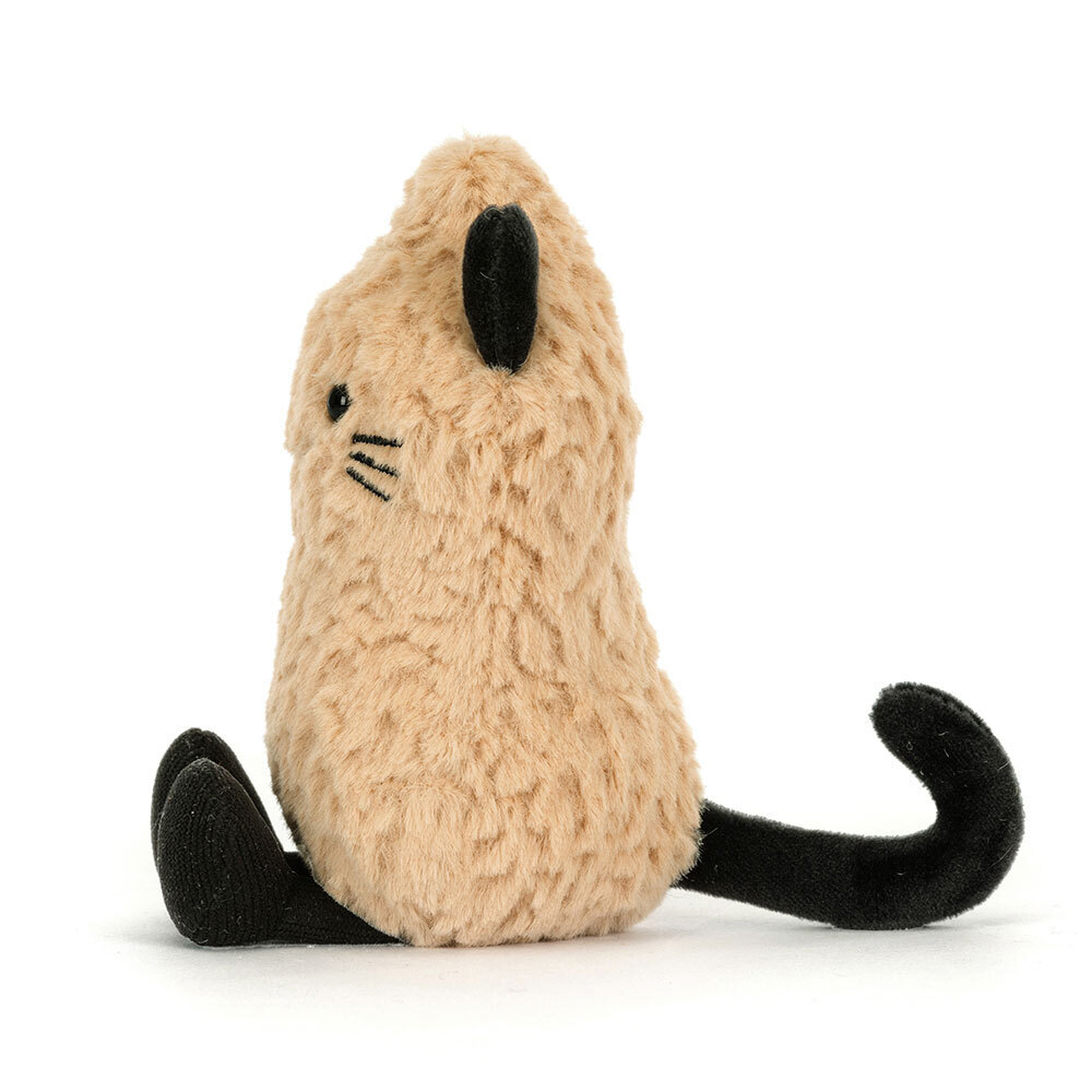 Amuseables Peanut Cat Outfit - Soft Novelty Toy | Wobblepaws