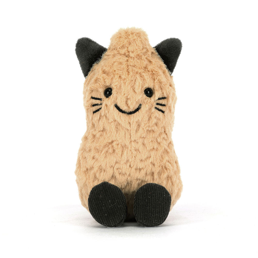 Amuseables Peanut Cat Outfit - Soft Novelty Toy | Wobblepaws